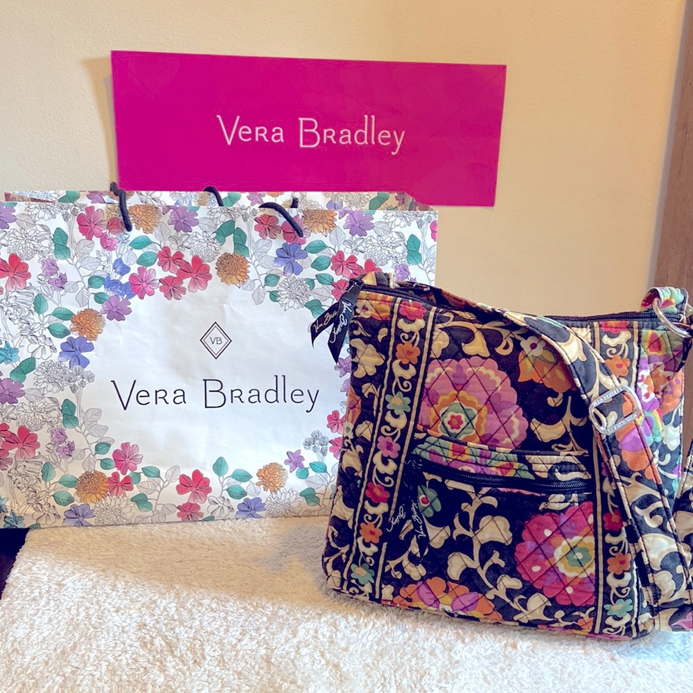 Vera Bradley Hipster Crossbody, Suzani print